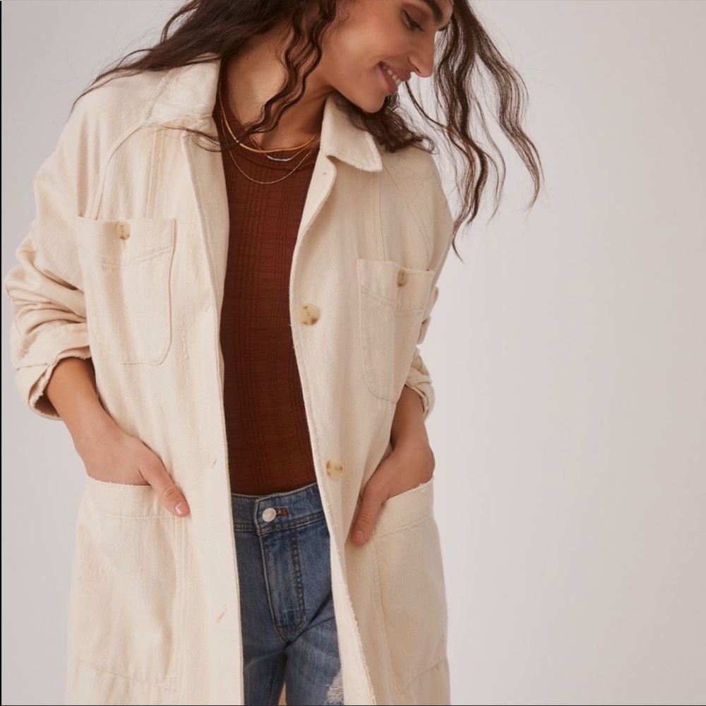 Anthropologie - Brand New w/ Tags Pilcro Chore Duster Jacket - Size large